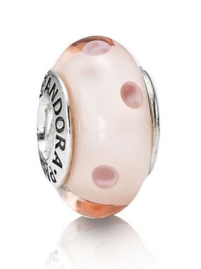Pandora Pink Polka Dots Charm